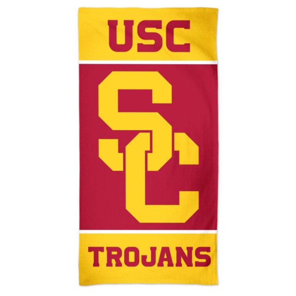 USC Trojans Beach Bath Towel